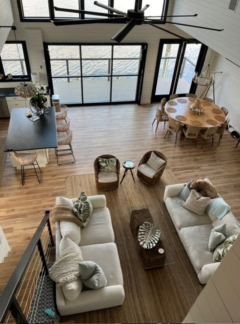 View from master bedroom