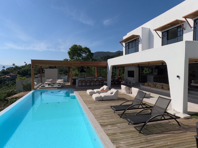 Sophisticated Ilhabela Escape with Elevated Sea Views - Ilhabela, Brazil