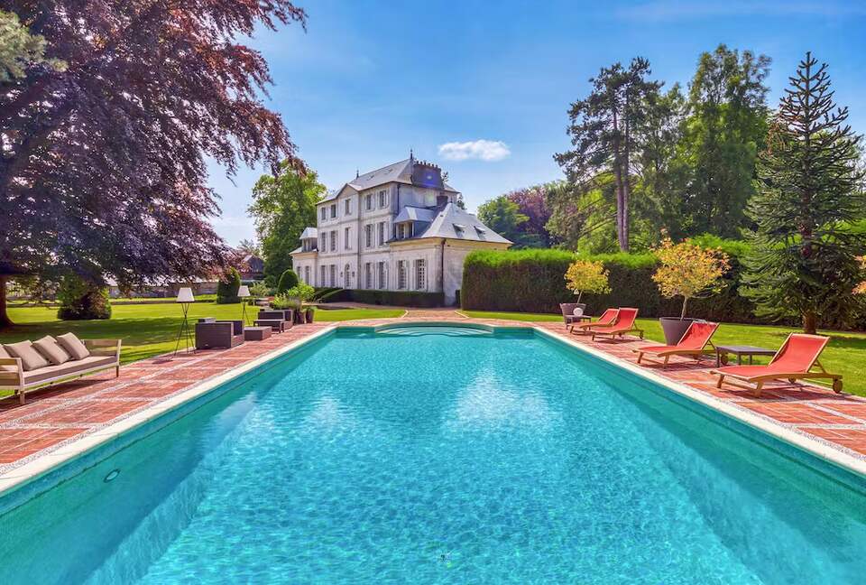 Château Blanc | Elegant 19th-Century Château with Grand Grounds - Grainville-Ymauville, France