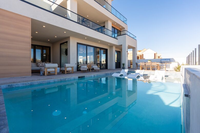 Lagoonfront Luxury Escape with Private Pool & Sky Decks - St. George, Utah