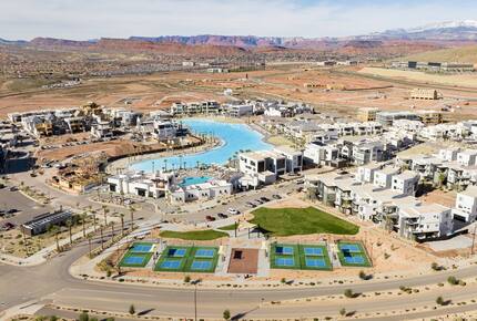 Lagoonfront Luxury Escape with Private Pool & Sky Decks - St. George, Utah