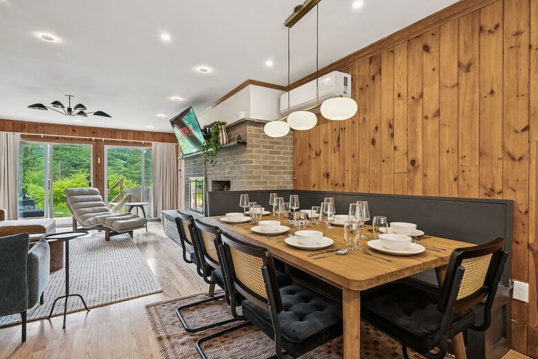 Refined Catskills Retreat with Sauna and Scenic Views | Scribners Catskills Lounge - Tannersville, New York