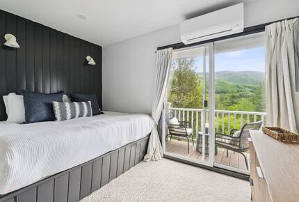 Refined Catskills Retreat with Sauna and Scenic Views | Scribners Catskills Lounge - Tannersville, New York