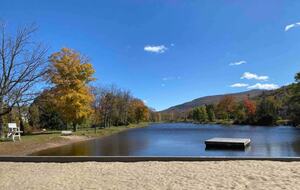 Refined Catskills Retreat with Sauna and Scenic Views | Scribners Catskills Lounge - Tannersville, New York
