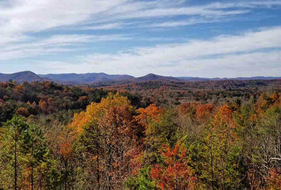 Scenic Georgia Cabin Minutes From Downtown Blue Ridge - Blue Ridge, Georgia