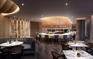 Bellpine restaurant located on the 20th floor