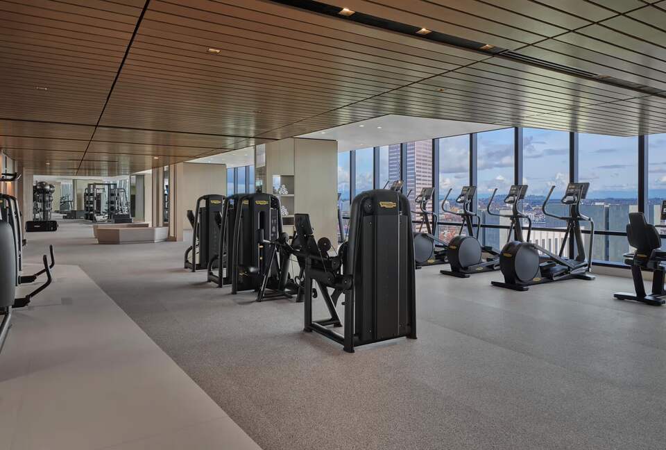 State-of-the-art Fitness Facility: cardio, weights, & studio