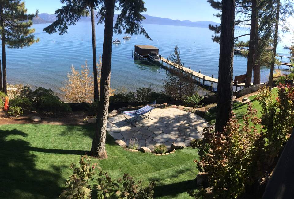 Prestige Lakefront Retreat with Pier Access & Expansive Views - Carnelian Bay, California