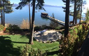 Prestige Lakefront Retreat with Pier Access & Expansive Views - Carnelian Bay, California