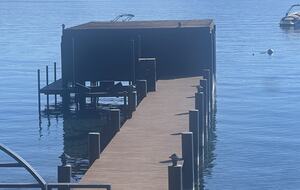 Prestige Lakefront Retreat with Pier Access & Expansive Views - Carnelian Bay, California