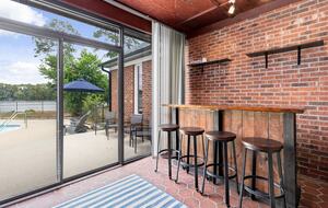 Bar Area off of Family Room-not heated or cooled