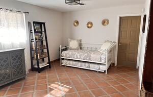 Trundle bed (den area outside of second bedroom) great for kids