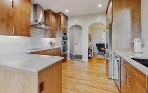 Renovated kitchen with induction cooktop (2025)