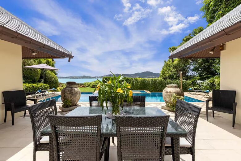 Panoramic Sea View Villa in Exclusive Samui Peninsula - Bophut, Koh Samui, Thailand