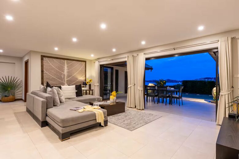 Panoramic Sea View Villa in Exclusive Samui Peninsula - Bophut, Koh Samui, Thailand