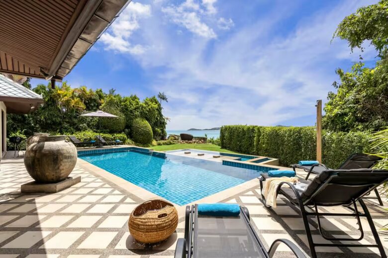 Panoramic Sea View Villa in Exclusive Samui Peninsula - Bophut, Koh Samui, Thailand