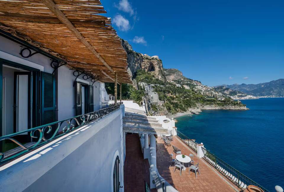 Clifftop Residence with Coastal Panoramas - Conca dei Marini, Amalfi, Italy