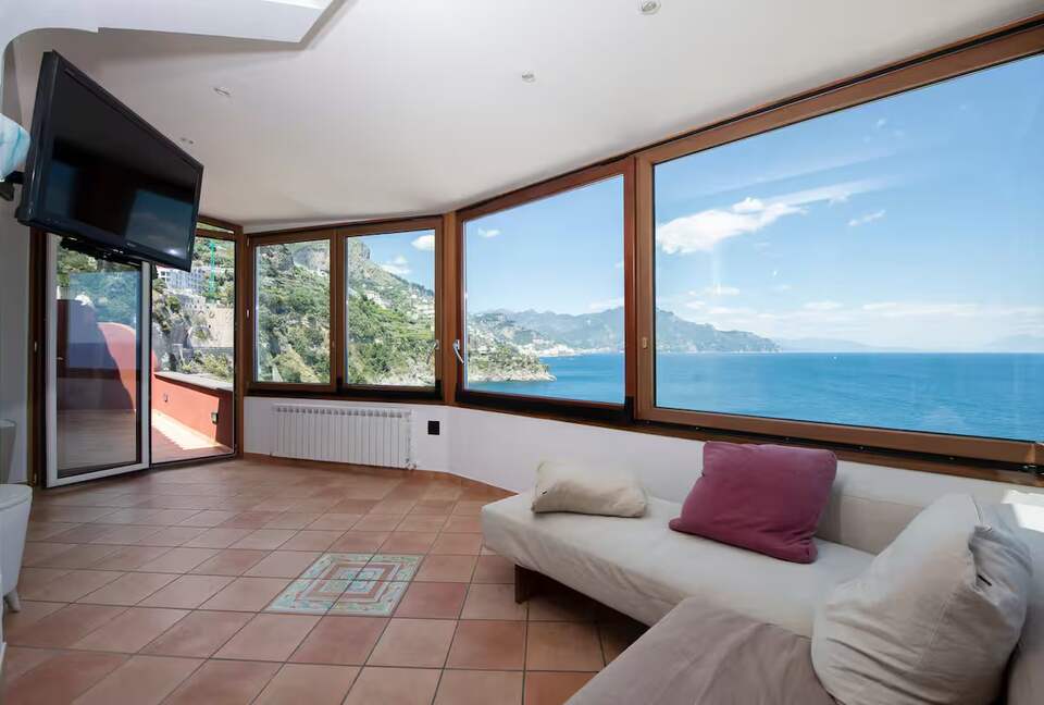 Elegant Apartment Overlooking the Amalfi Coast - Conca dei Marini, Amalfi, Italy