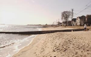 beach within walking distance