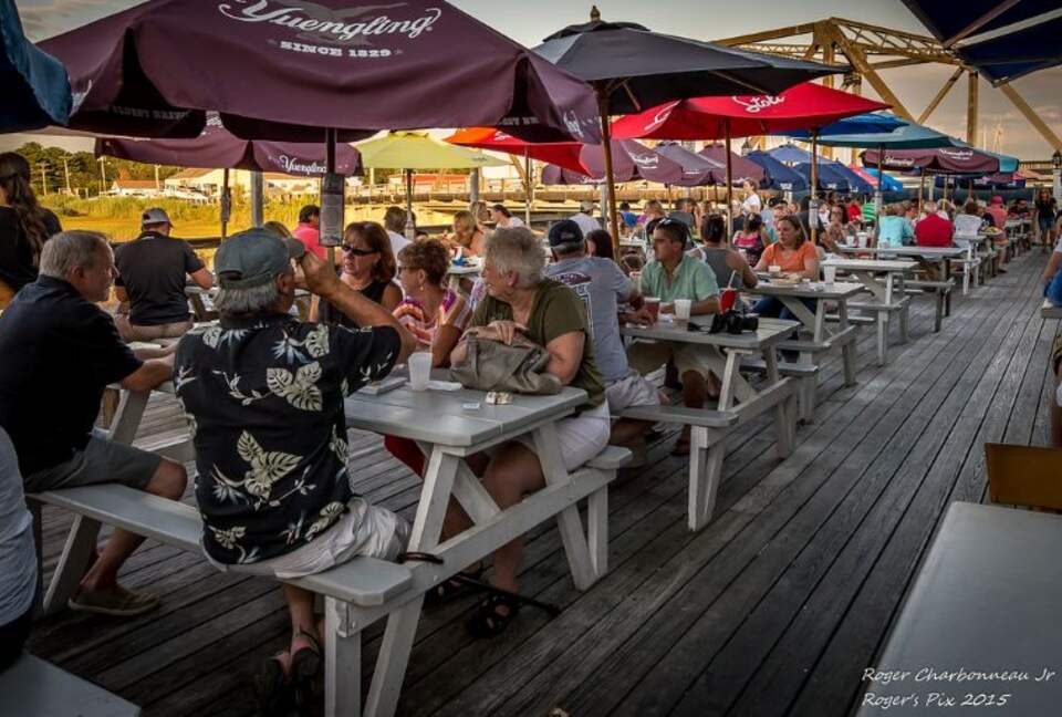 Great Outdoor dining within walking distance