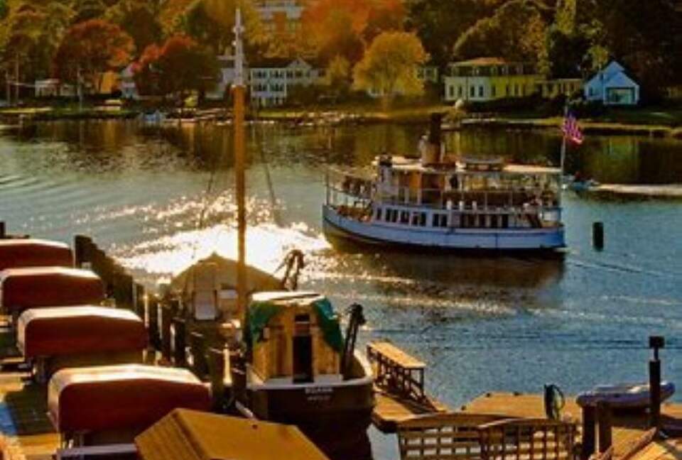 Mystic Seaport is a short drive and amazing for the family