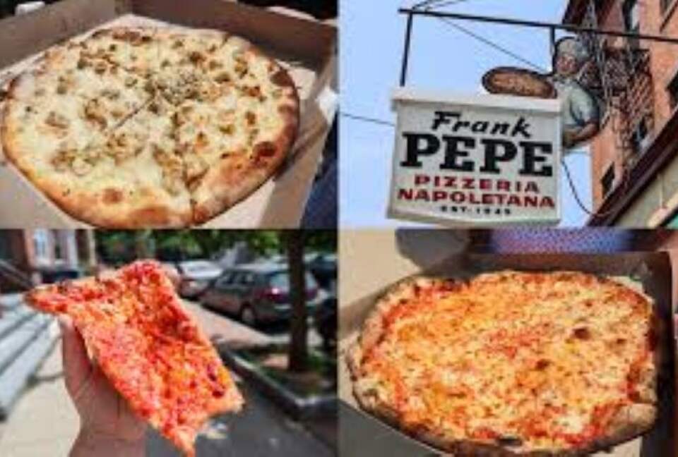 Famous New Haven Pizza minutes away