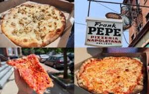 Famous New Haven Pizza minutes away