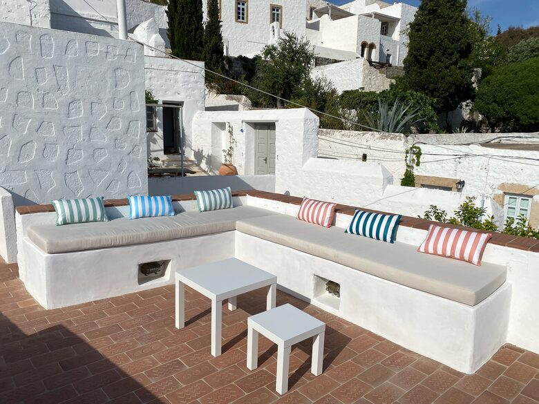 Refined Chora Retreat with Sunset Terraces - Chora Patmos, Greece