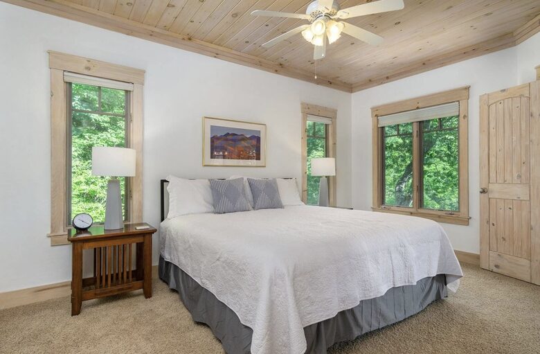 Primary bedroom on main floor