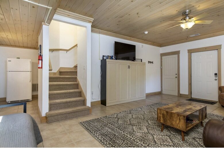 Full Murphy Bed in TV cabinet