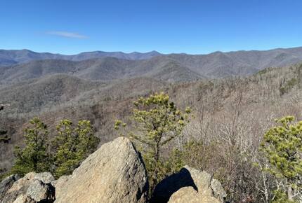 Hiking in Montreat-15 min from house. Trail is called Lookout Mtn
