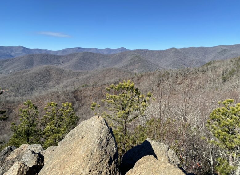 Hiking in Montreat-15 min from house. Trail is called Lookout Mtn