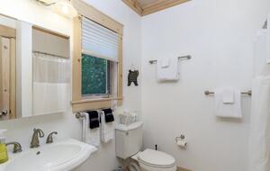 Downstairs full bathroom