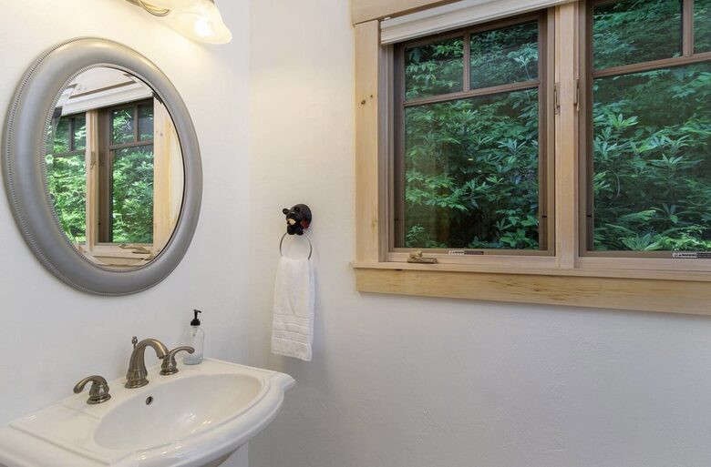 1/2 bath on main floor