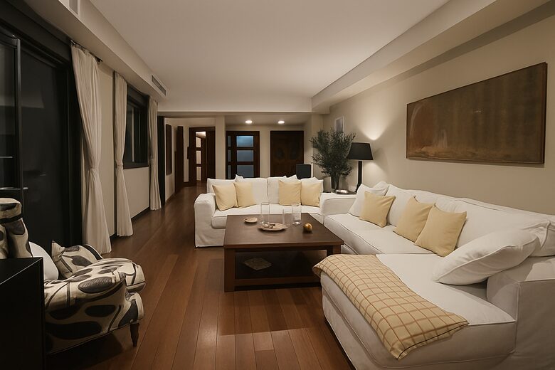 Contemporary Apartment Framed by Lush Gardens - El Puerto de Santa María, Spain