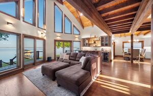 Paradise Cove Lakehouse | Timber-Frame Luxury on the Water - Streetman, Texas