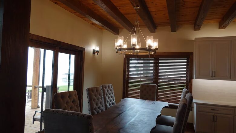 Paradise Cove Lakehouse | Timber-Frame Luxury on the Water - Streetman, Texas