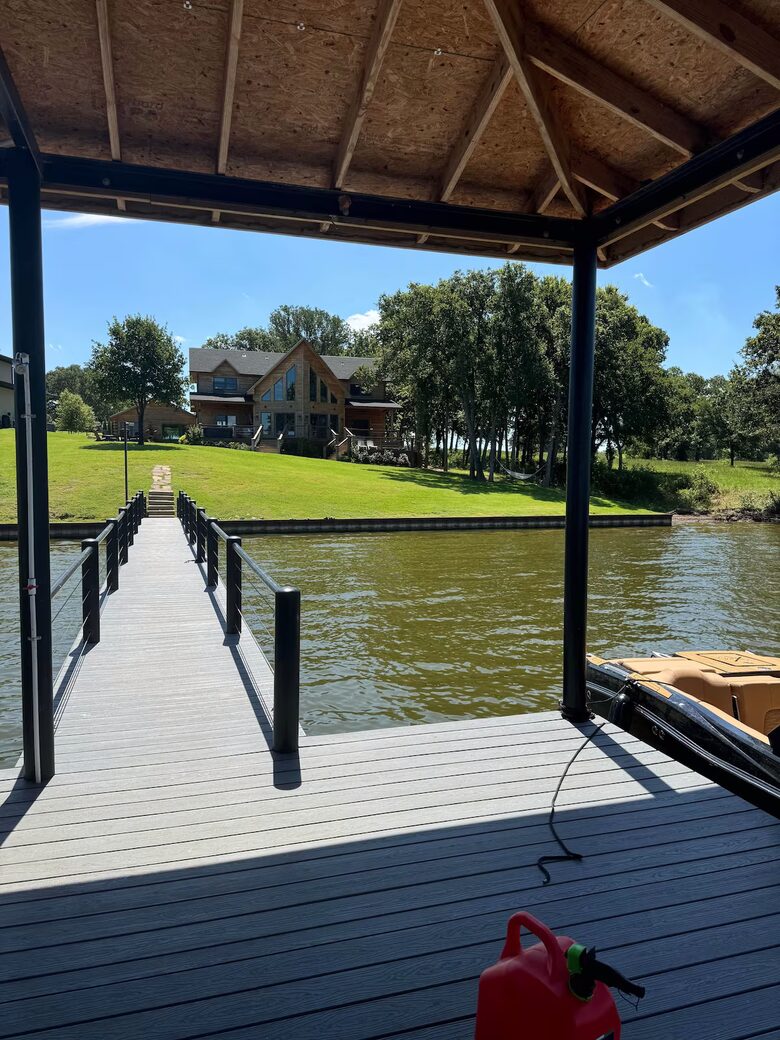Paradise Cove Lakehouse | Timber-Frame Luxury on the Water - Streetman, Texas