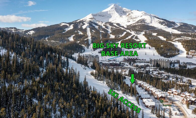 Equity Residences, Ski-In/Ski-Out Chalet at Big Sky Resort - Big Sky, Montana