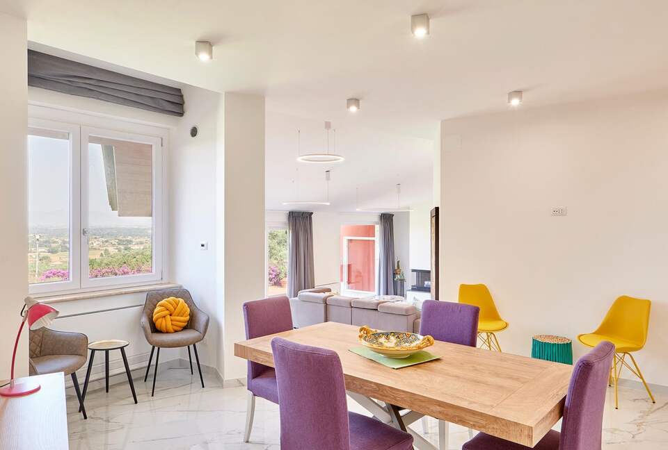 Refined Countryside Apartment Overlooking Capri - Altavilla Silentina, Italy