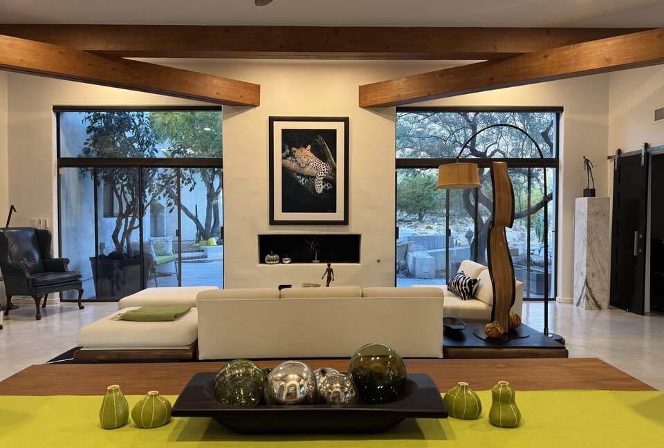 Great Room with Patio & Mountain views