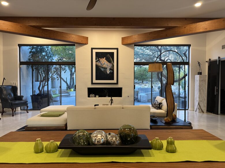 Great Room with Patio & Mountain views