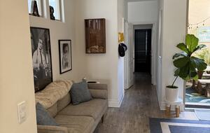 Back Lounge living area off kitchem