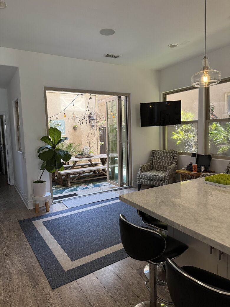 Back Patio BBQ Area off of Kitchen