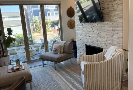 Living room looking out to the street