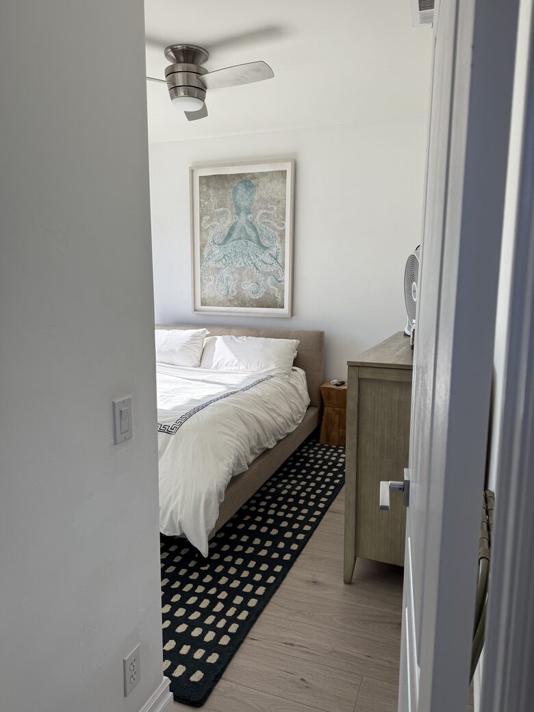 Entrance to Second Floor Corner Bedroom Queen