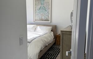 Entrance to Second Floor Corner Bedroom Queen