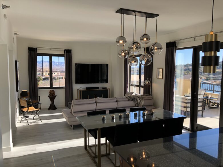 Top-Floor Luxury Suite Overlooking the Water & Montelago Village - Henderson, Nevada